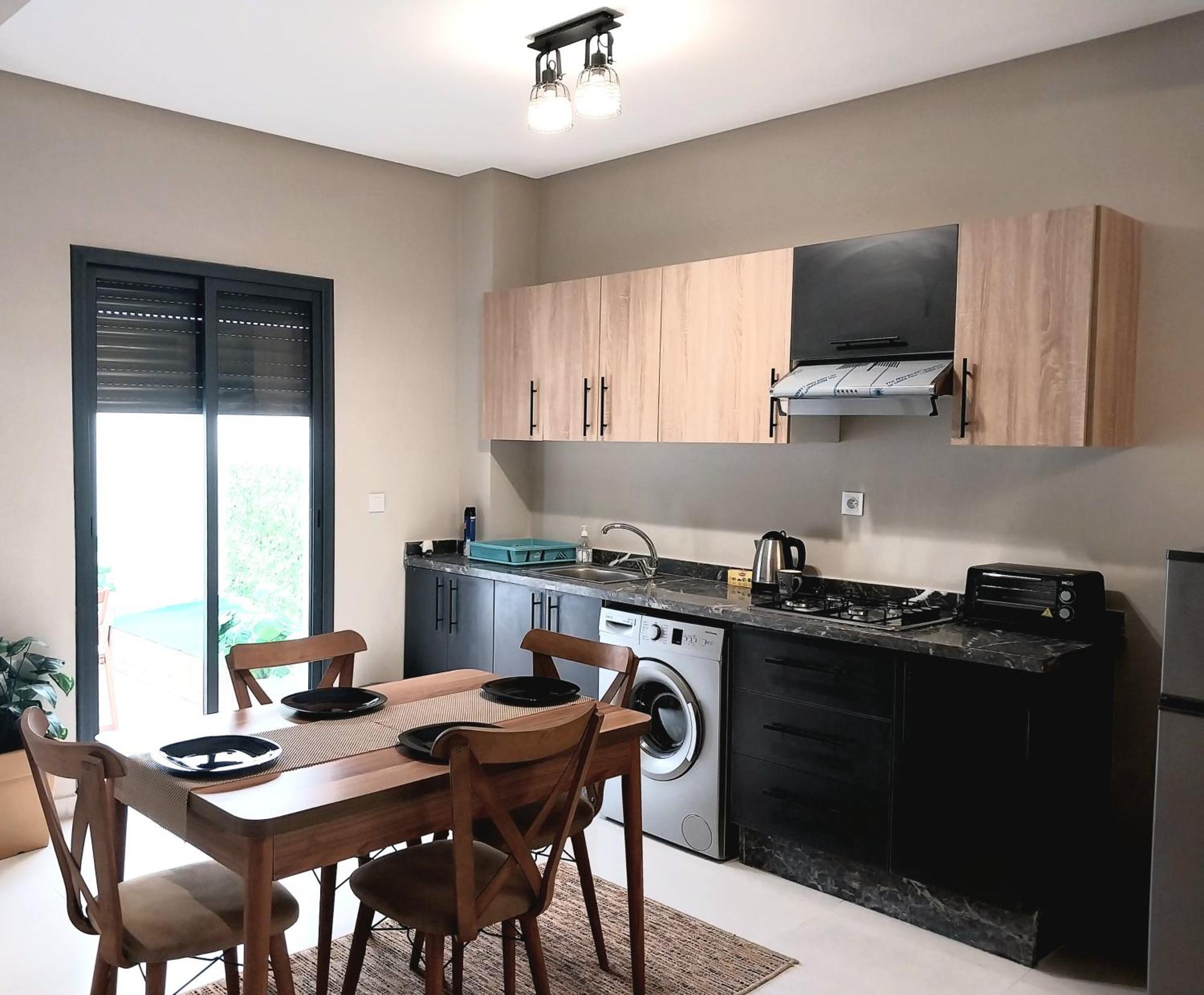 Cosy Appartement Proche De L'Aeroport Mohamed 5 Deroua المظهر الخارجي الصورة